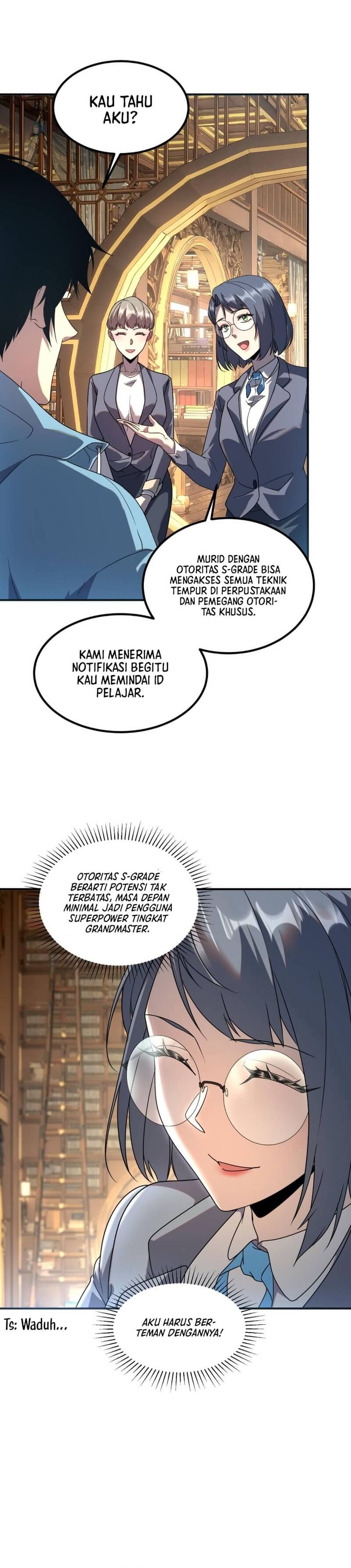 Global Superpowers: Awakening the Zixiao Divine Thunder at the Beginning Chapter 14 Bahasa Indonesia
