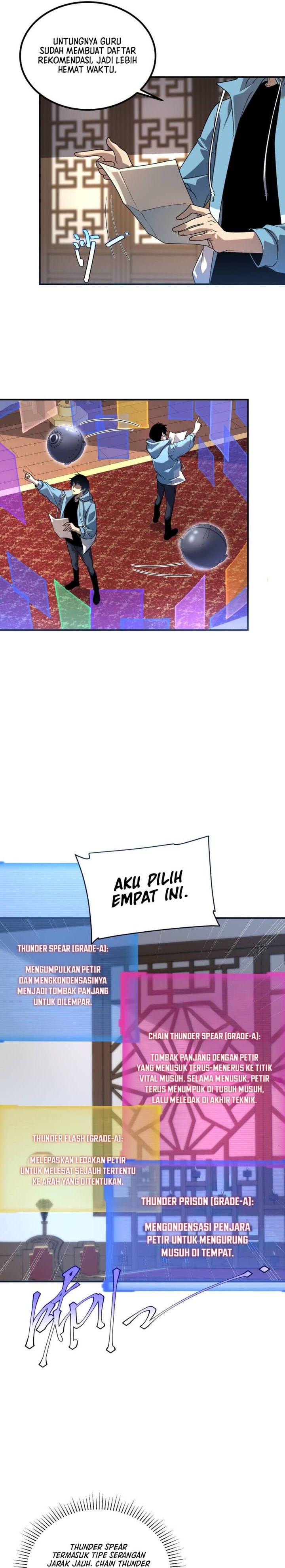 Global Superpowers: Awakening the Zixiao Divine Thunder at the Beginning Chapter 14 Bahasa Indonesia