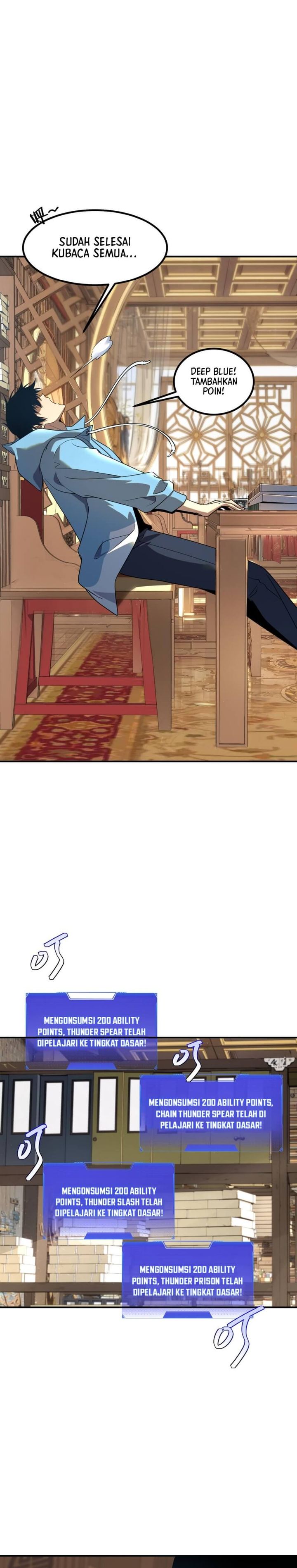 Global Superpowers: Awakening the Zixiao Divine Thunder at the Beginning Chapter 14 Bahasa Indonesia