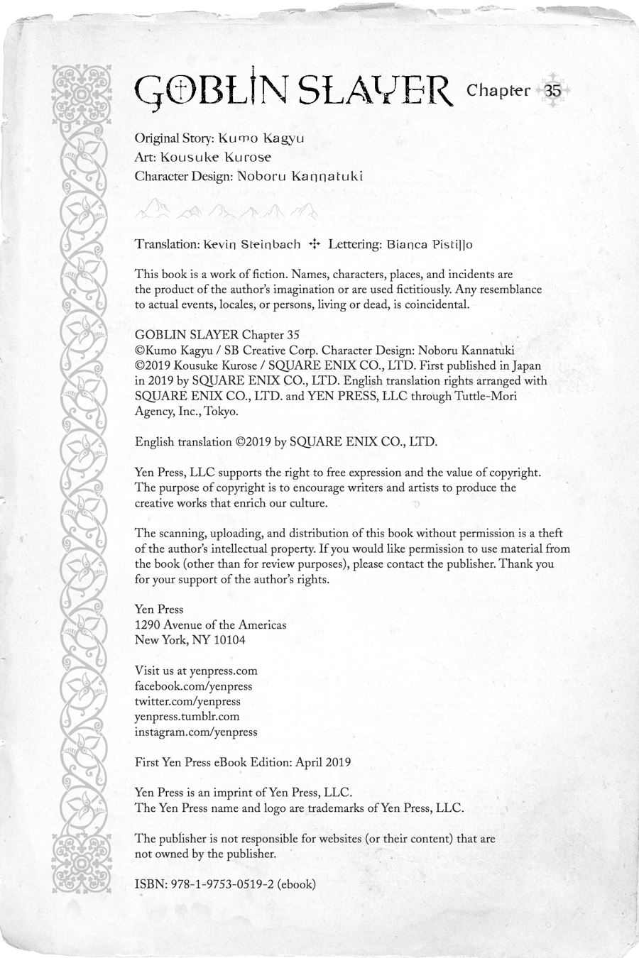 Goblin Slayer Chapter 35 Bahasa Indonesia