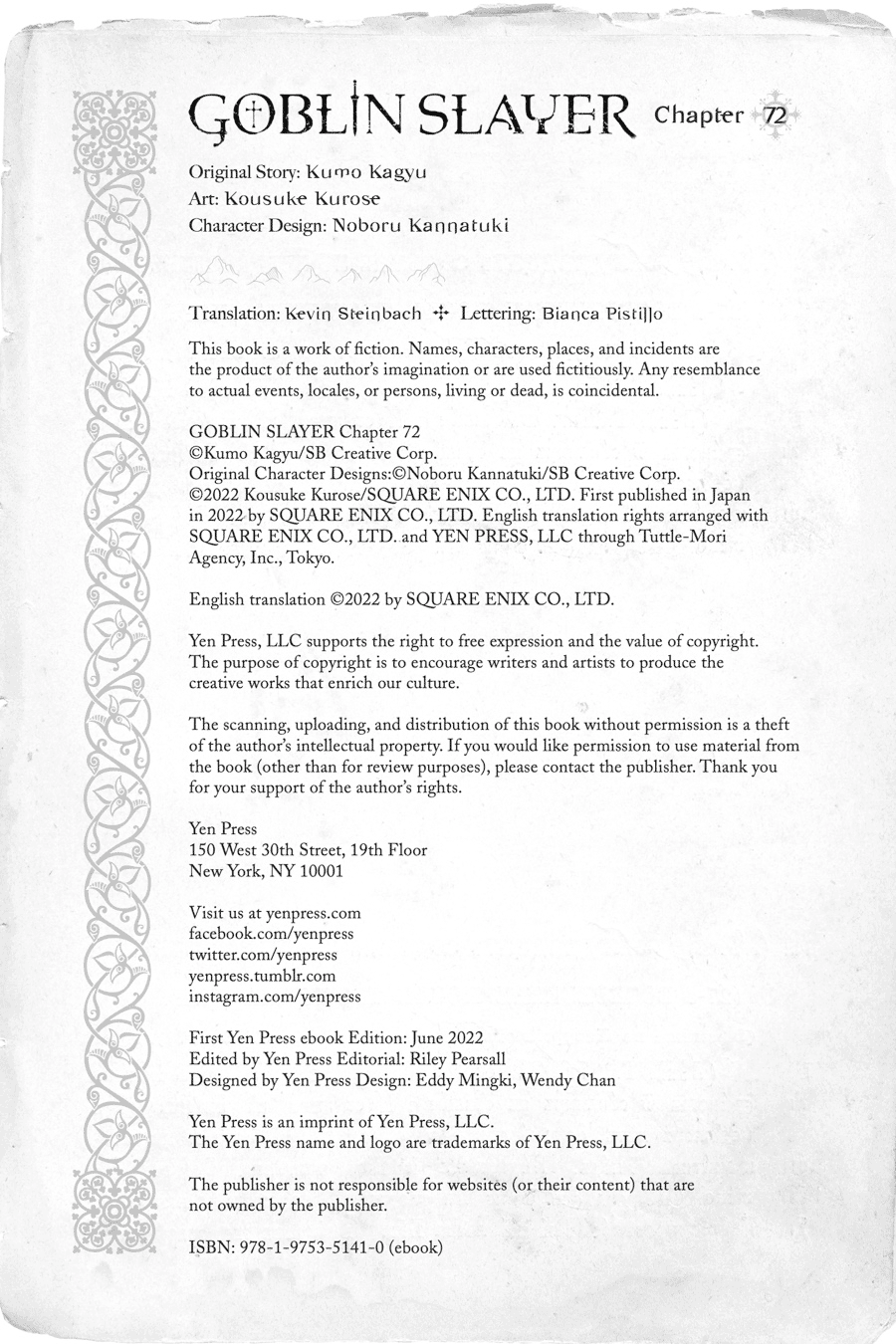 Goblin Slayer Chapter 72 Bahasa Indonesia