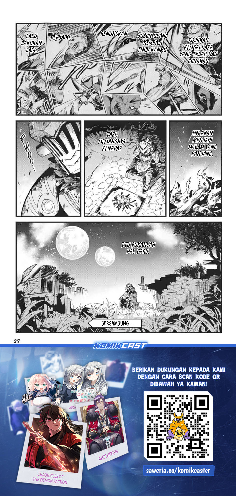 Dilarang COPAS - situs resmi www.mangacanblog.com - Komik goblin slayer side story year one 122 - chapter 122 123 Indonesia goblin slayer side story year one 122 - chapter 122 Terbaru 27|Baca Manga Komik Indonesia|Mangacan