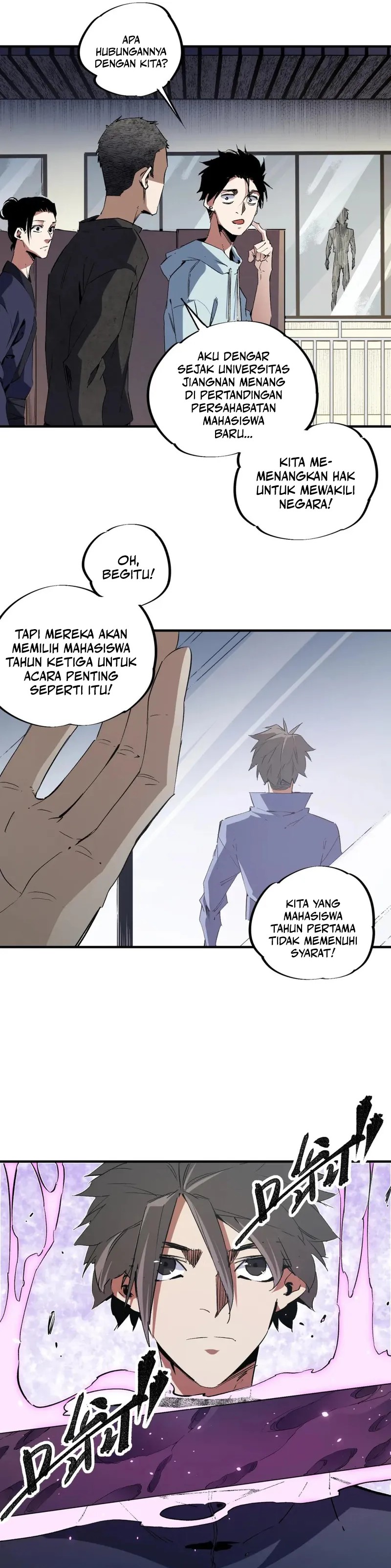God Killer (Job Changing for the Entire Population: The Jobless Me Will Terminate the Gods) Chapter 56 Bahasa Indonesia