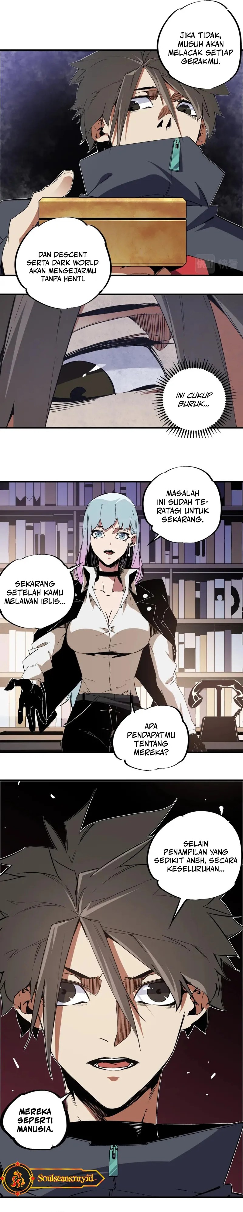 God Killer (Job Changing for the Entire Population: The Jobless Me Will Terminate the Gods) Chapter 56 Bahasa Indonesia
