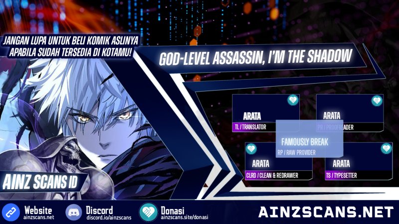 God-level Assassin, I’m the Shadow chapter 18