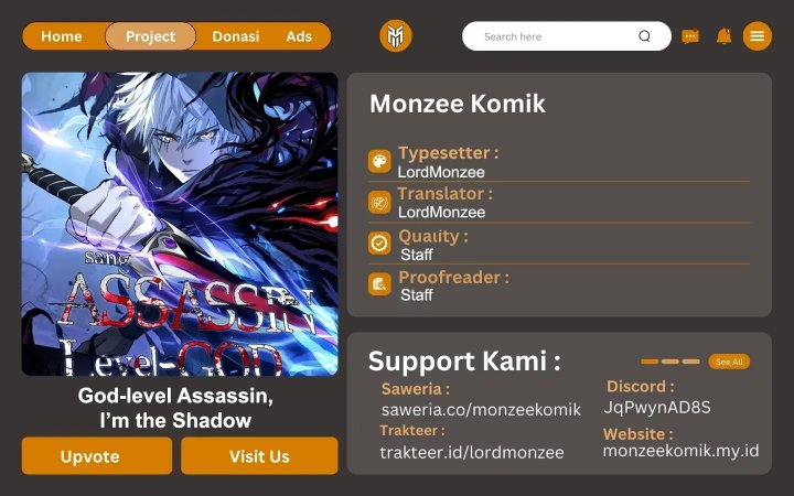 God-level Assassin, I’m the Shadow chapter 24