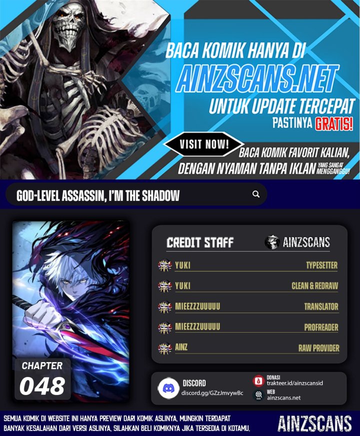 God-level Assassin, I’m the Shadow chapter 48