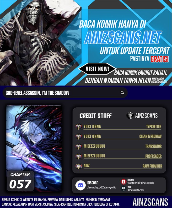 God-level Assassin, I’m the Shadow chapter 57
