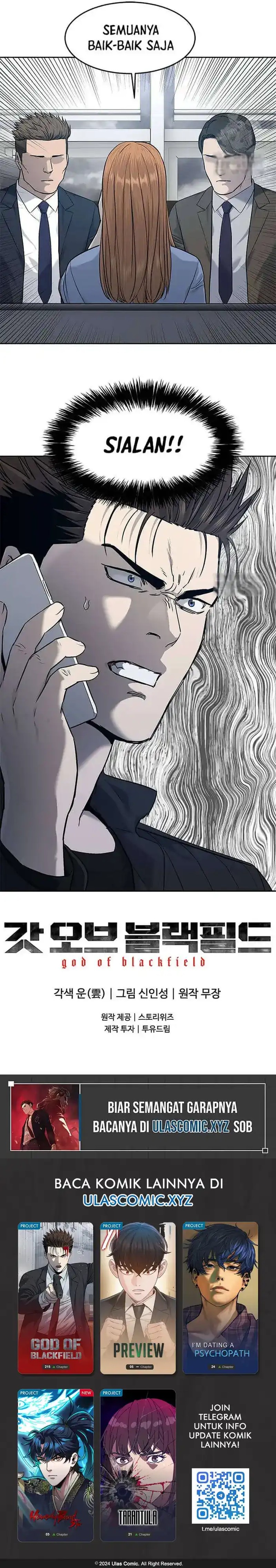 God of Blackfield Chapter 214 Bahasa Indonesia