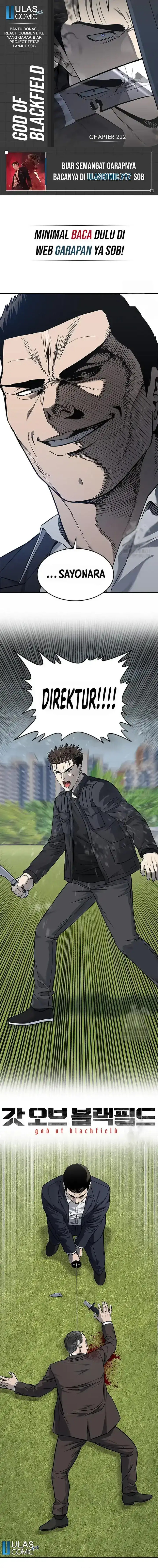 God of Blackfield Chapter 222 Bahasa Indonesia