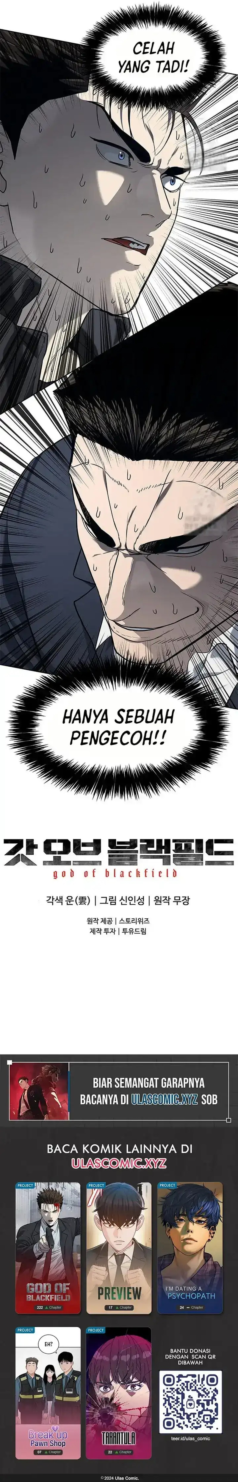 God of Blackfield Chapter 222 Bahasa Indonesia