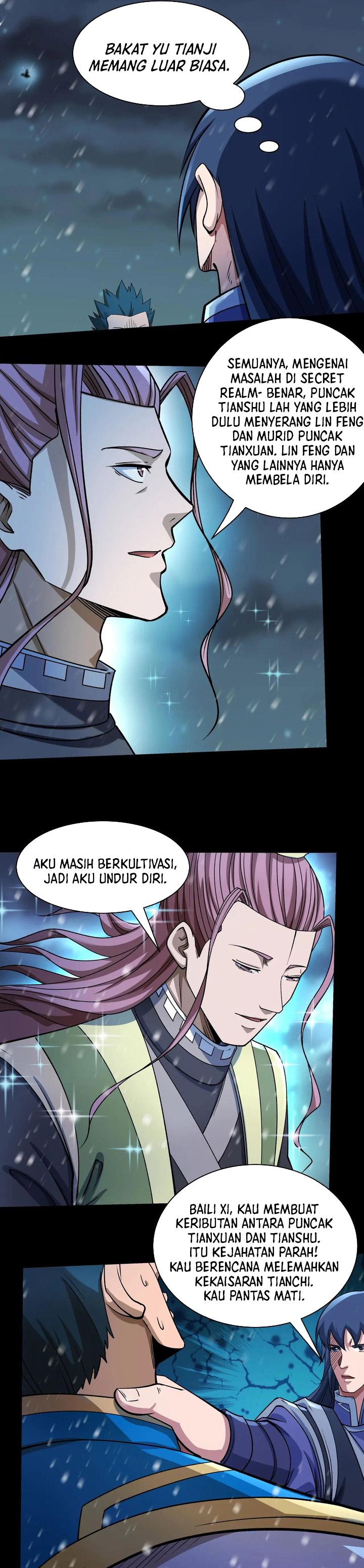 God of Martial Arts Chapter 1000 Bahasa Indonesia