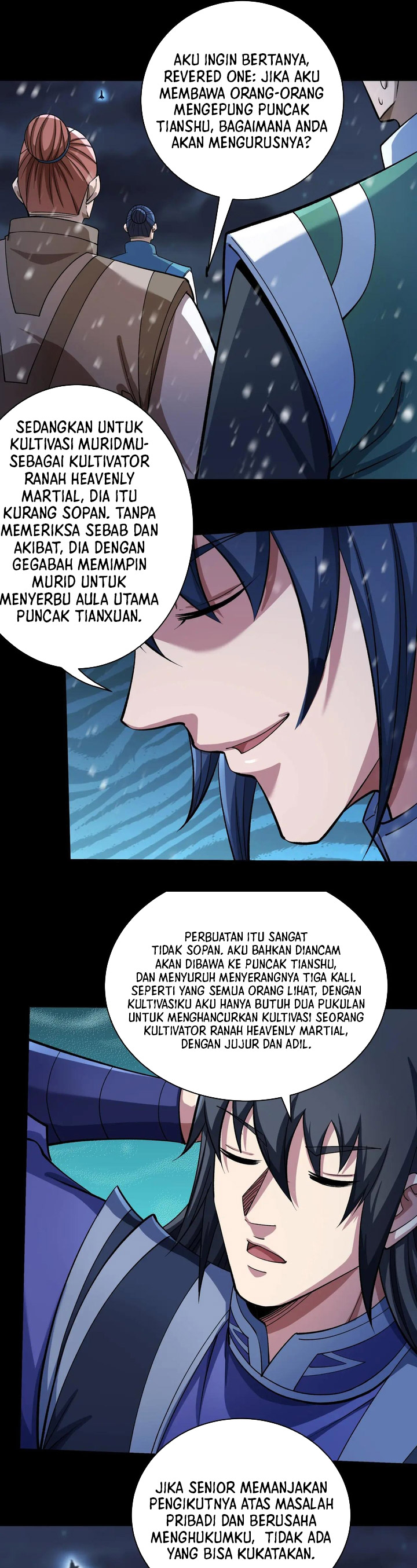God of Martial Arts Chapter 1000 Bahasa Indonesia
