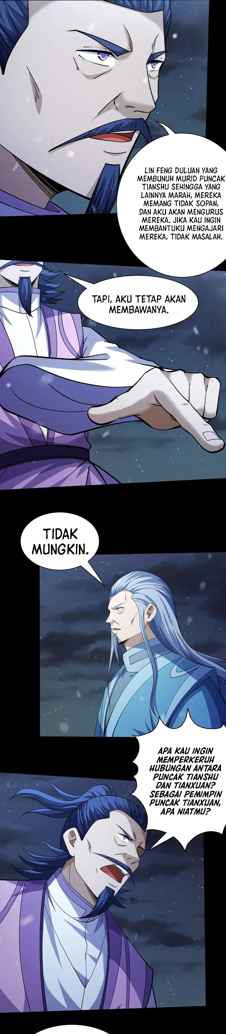 God of Martial Arts Chapter 1001 Bahasa Indonesia