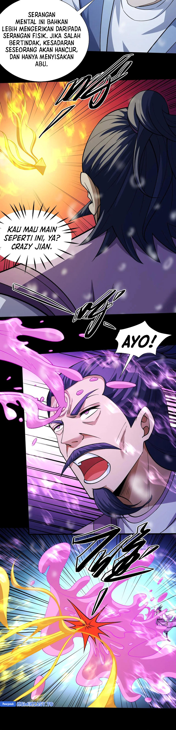 God of Martial Arts Chapter 1002 Bahasa Indonesia