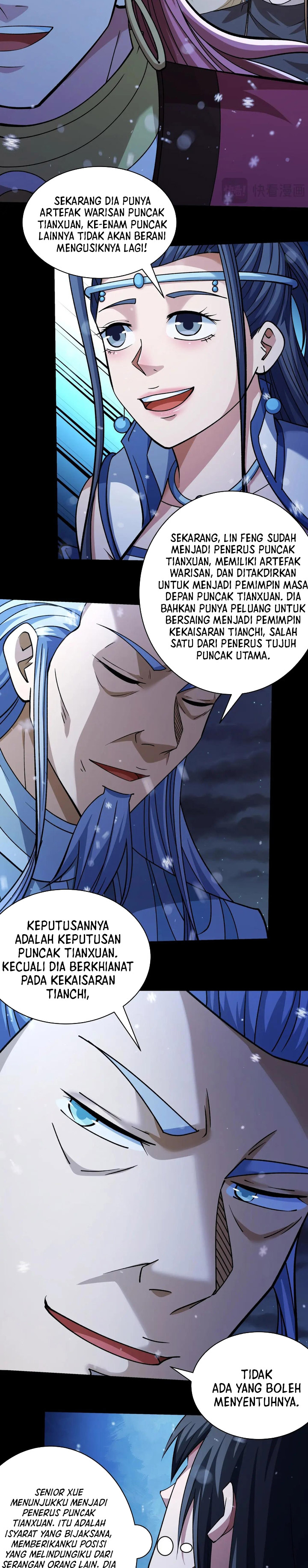 God of Martial Arts Chapter 1007 Bahasa Indonesia