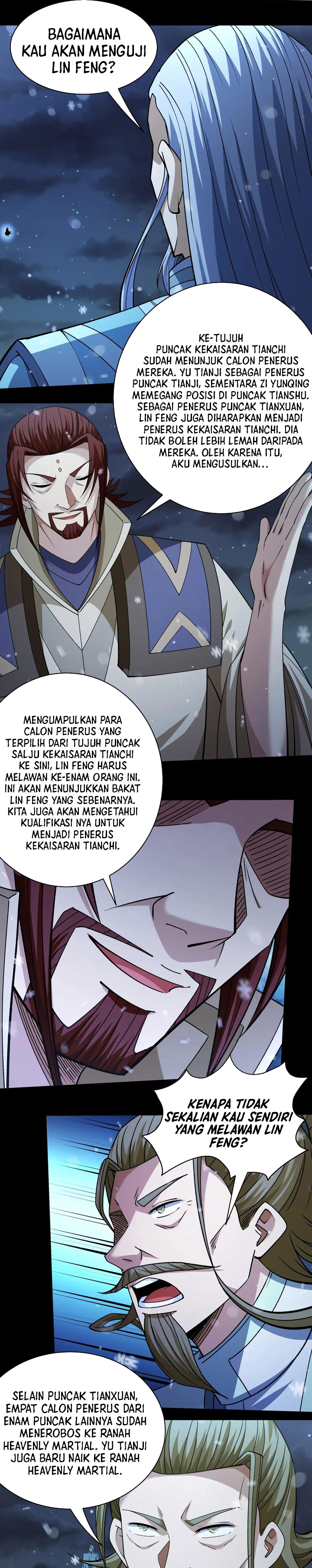 God of Martial Arts Chapter 1007 Bahasa Indonesia