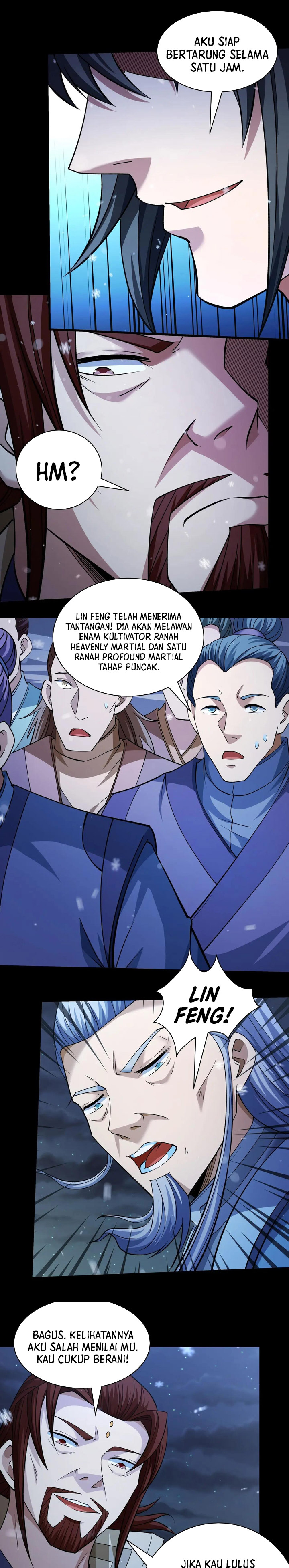 God of Martial Arts Chapter 1007 Bahasa Indonesia