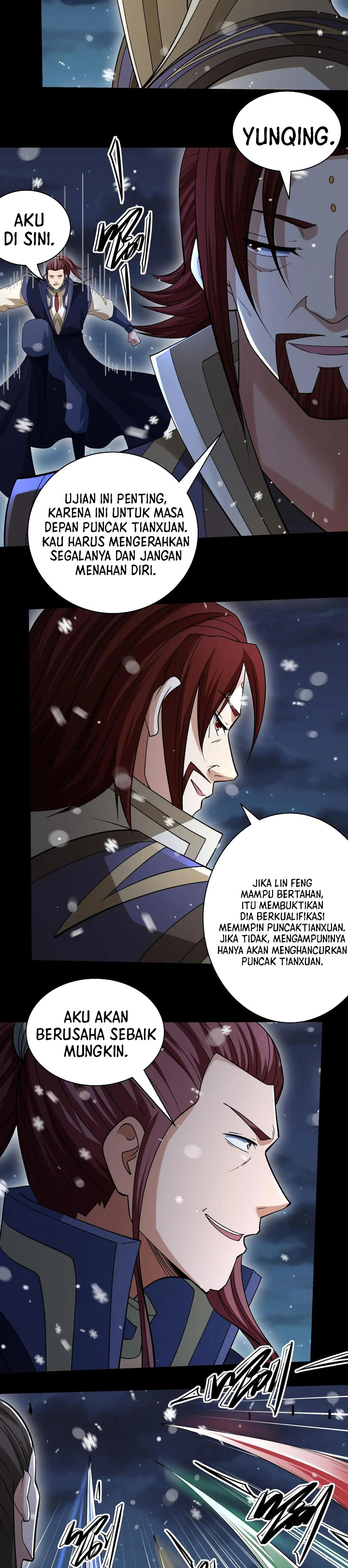 God of Martial Arts Chapter 1008 Bahasa Indonesia