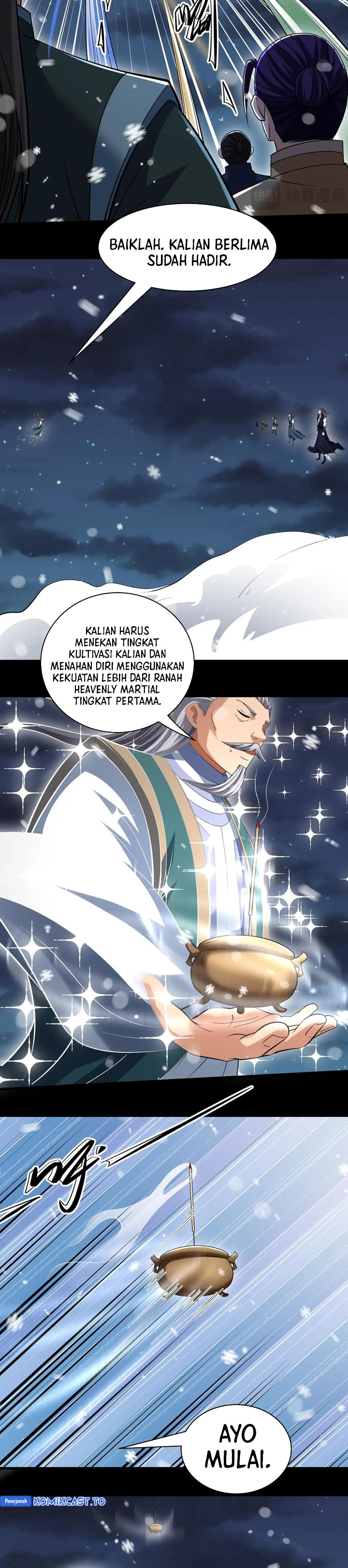 God of Martial Arts Chapter 1008 Bahasa Indonesia