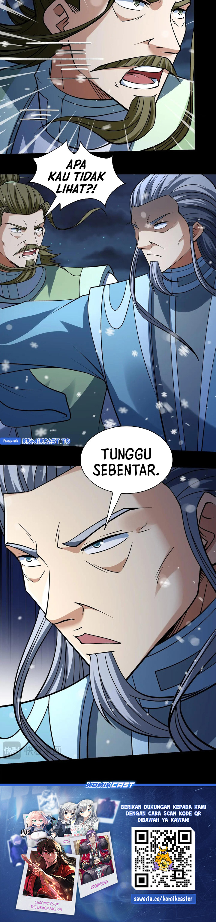 God of Martial Arts Chapter 1011 Bahasa Indonesia