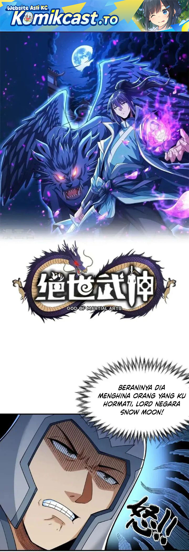 God of Martial Arts chapter 1022