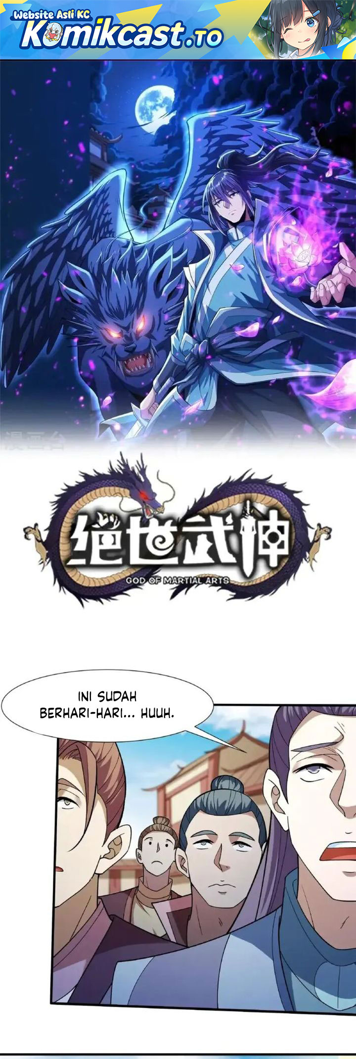 God of Martial Arts chapter 1025