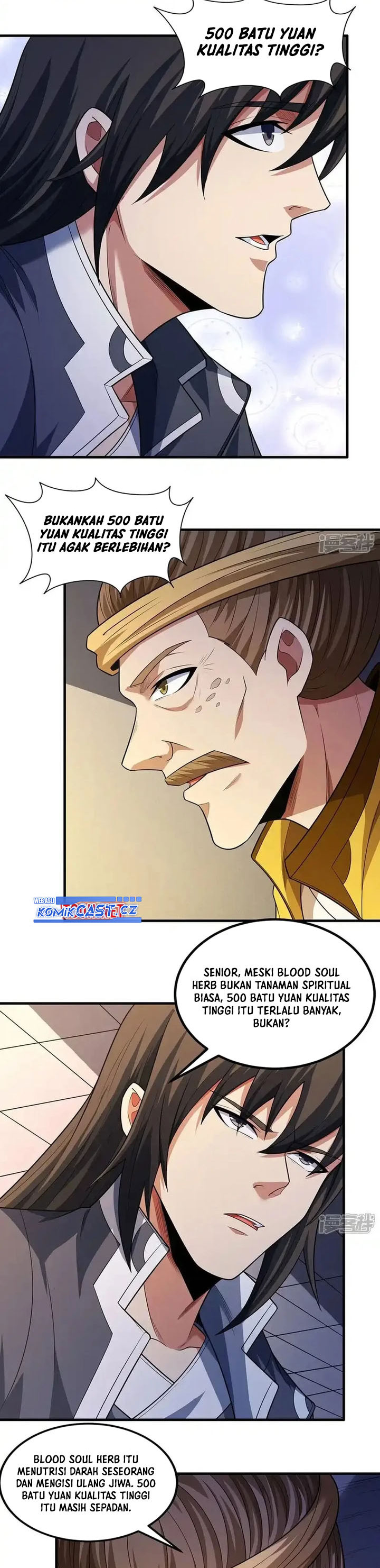 God of Martial Arts Chapter 700 Bahasa Indonesia