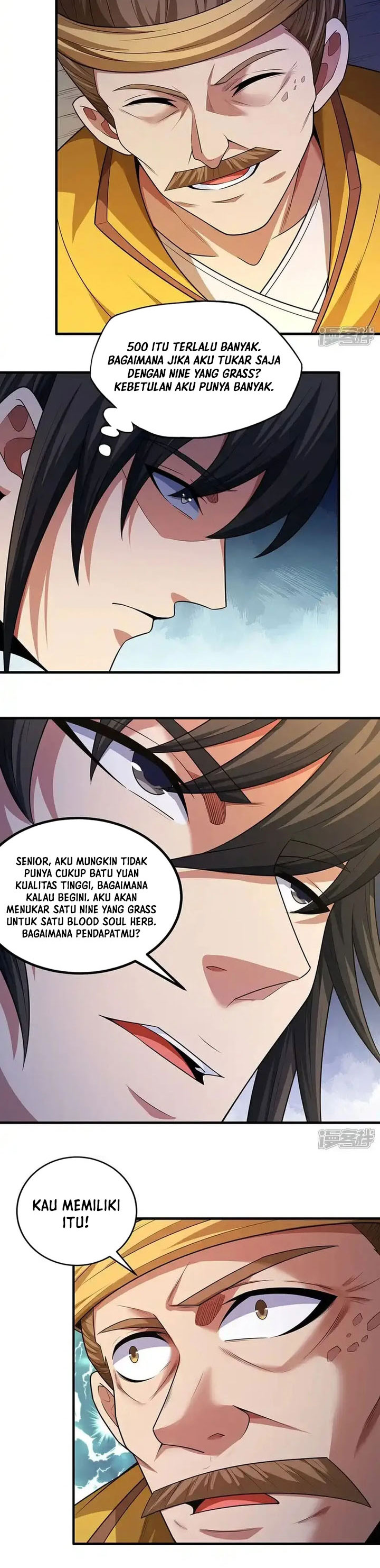 God of Martial Arts Chapter 700 Bahasa Indonesia
