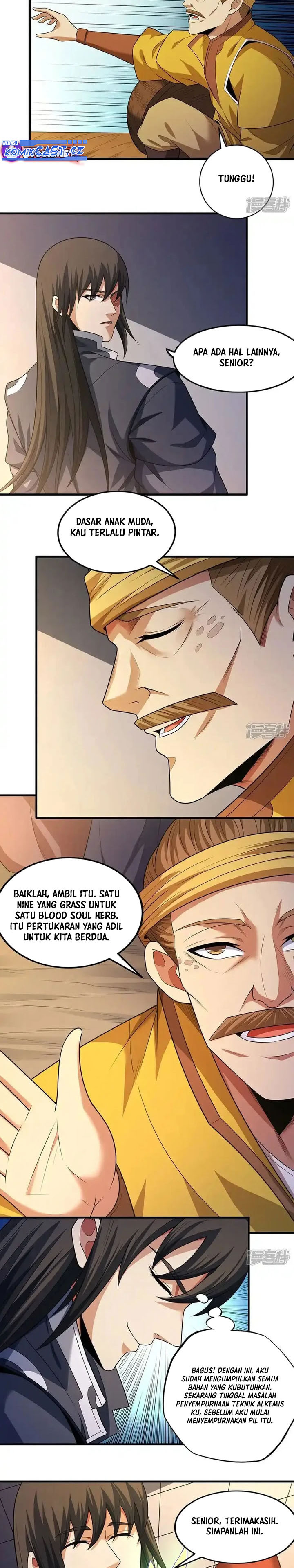 God of Martial Arts Chapter 700 Bahasa Indonesia