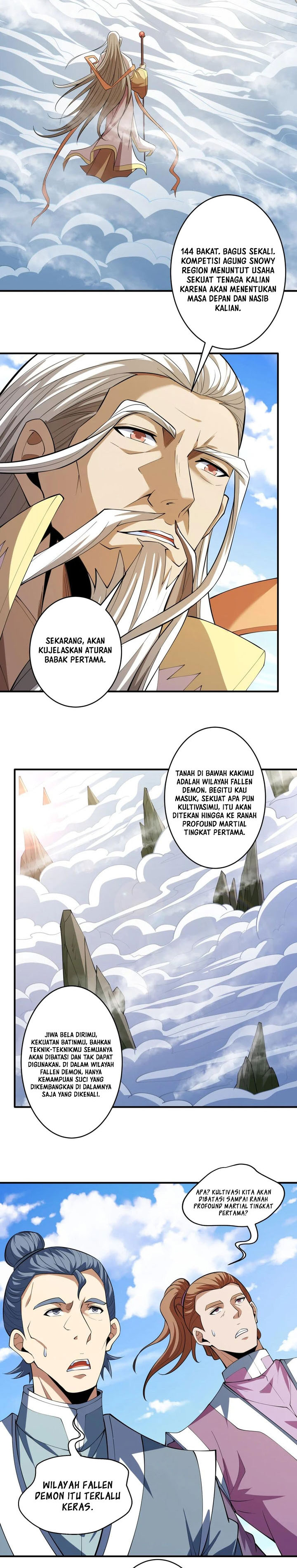 God of Martial Arts chapter 742