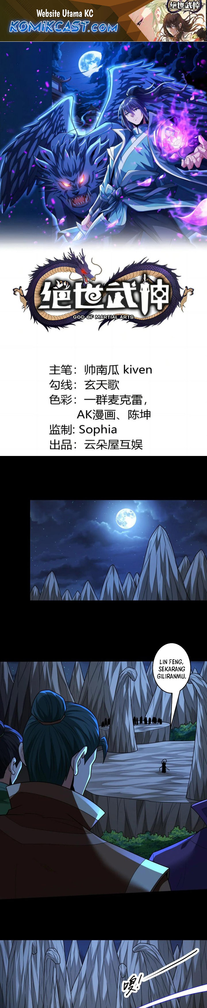 God of Martial Arts chapter 812