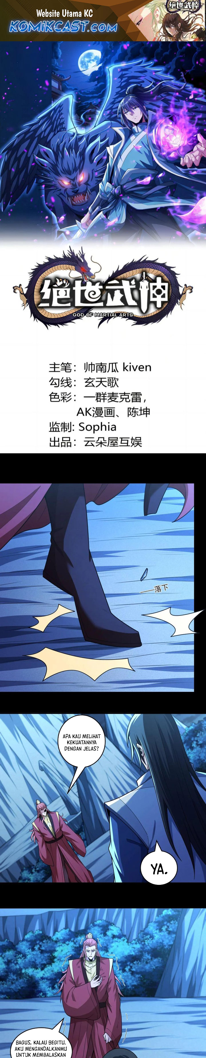 God of Martial Arts chapter 815