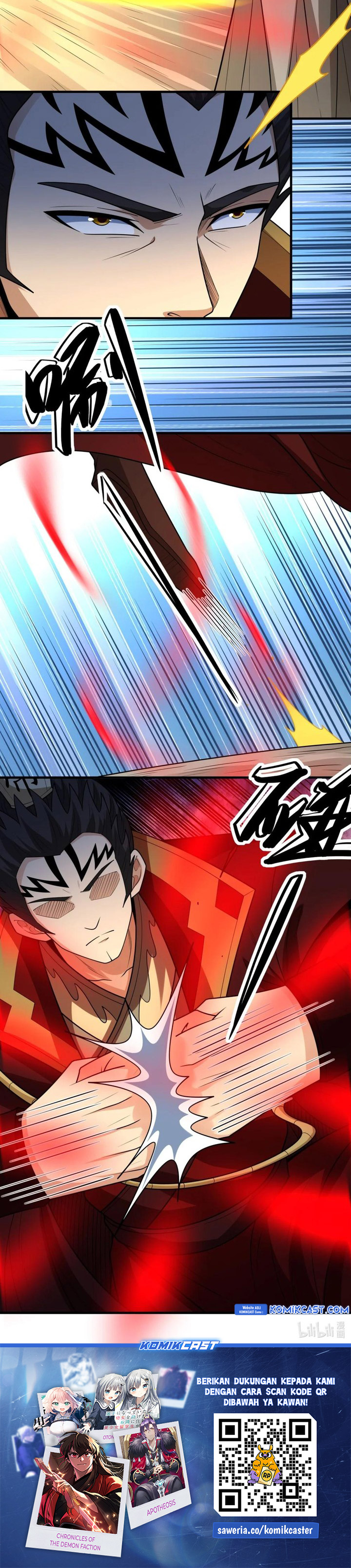 God of Martial Arts Chapter 817 Bahasa Indonesia