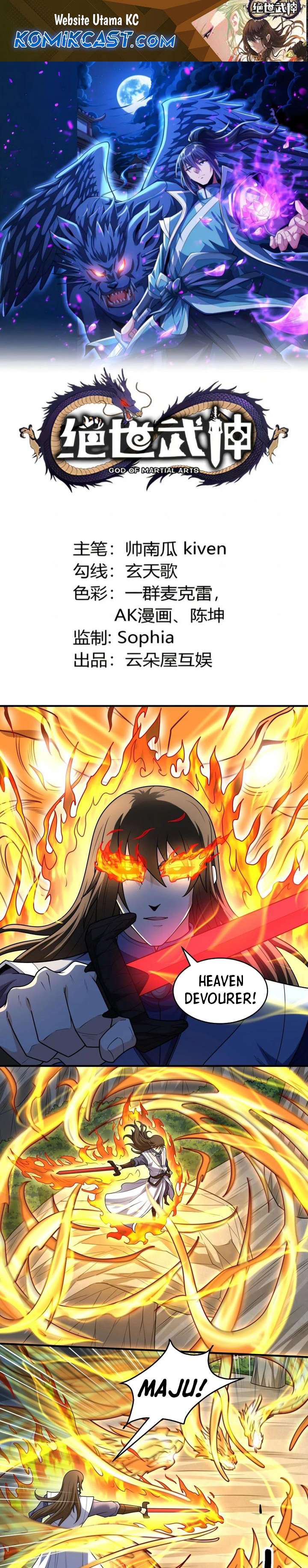 God of Martial Arts chapter 822