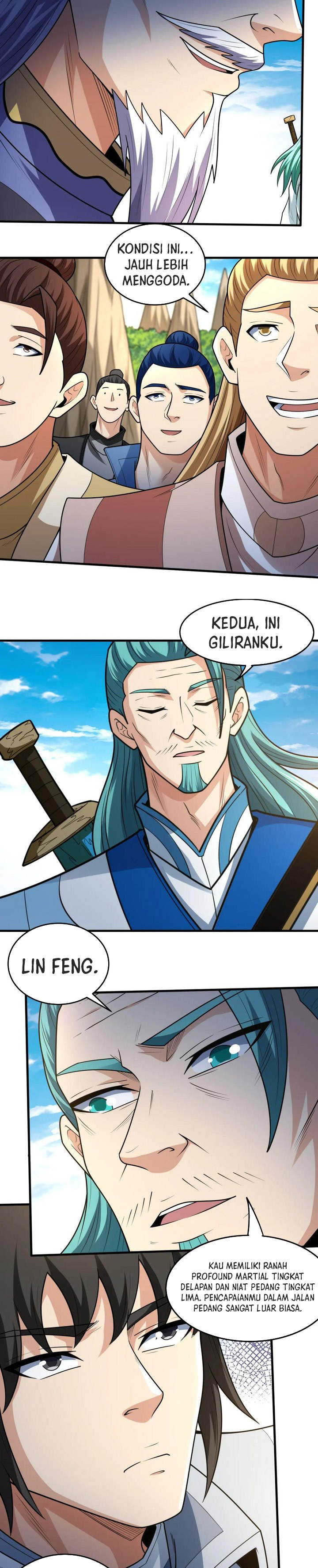 God of Martial Arts chapter 824