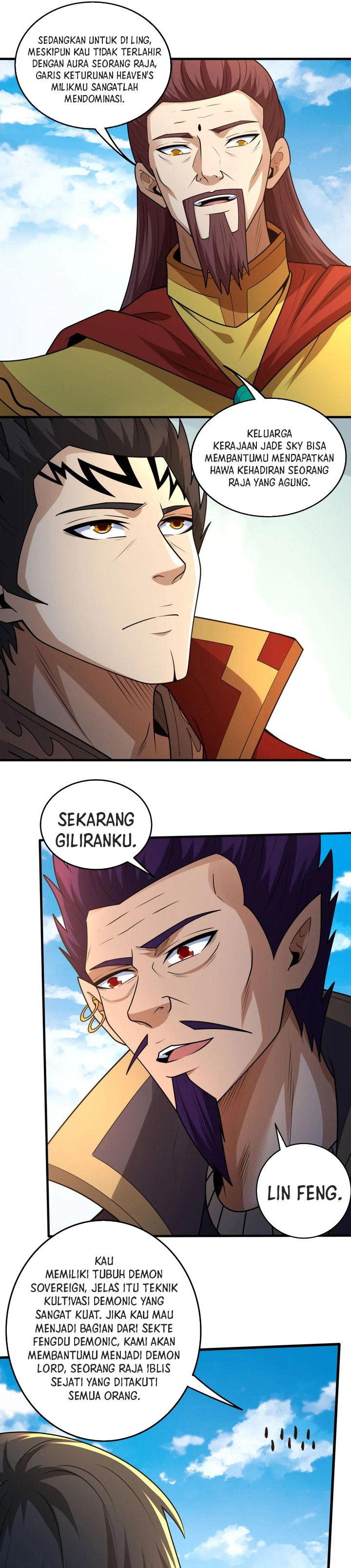 God of Martial Arts chapter 824