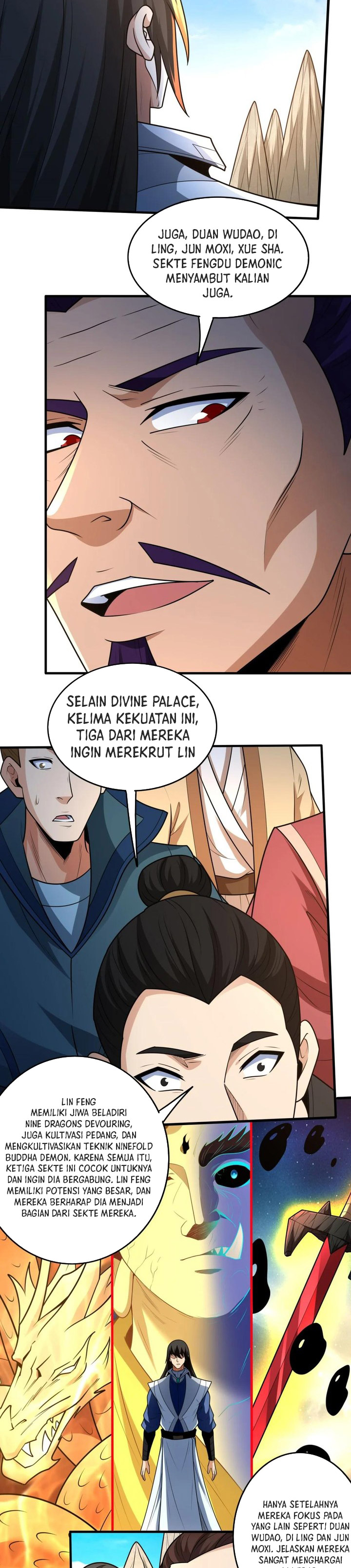 God of Martial Arts chapter 824