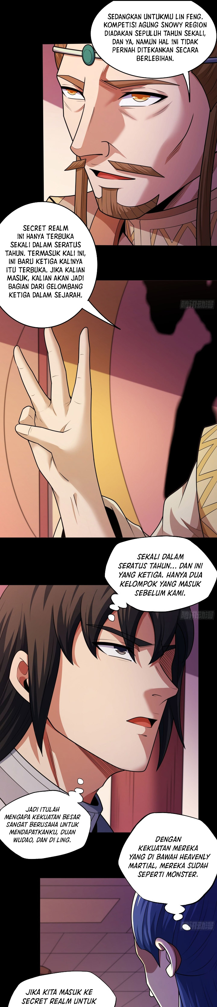 God of Martial Arts chapter 828