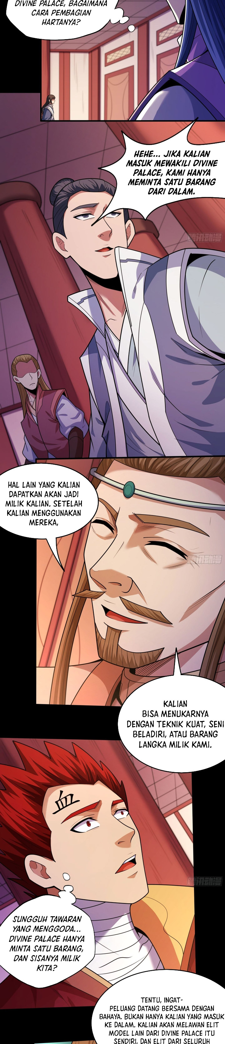 God of Martial Arts chapter 828