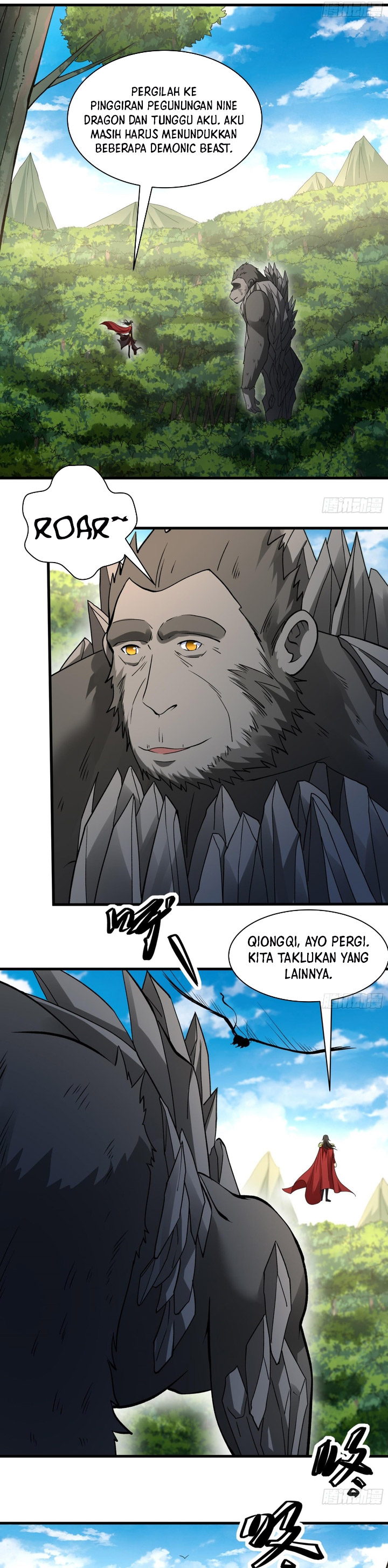 God of Martial Arts chapter 849
