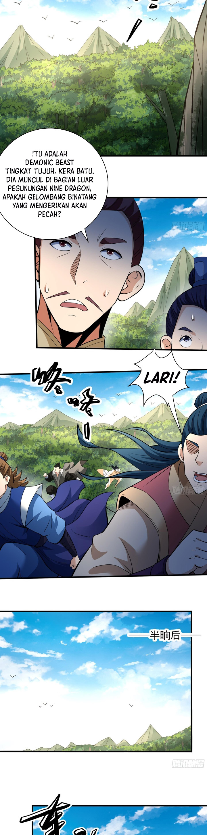 God of Martial Arts chapter 849