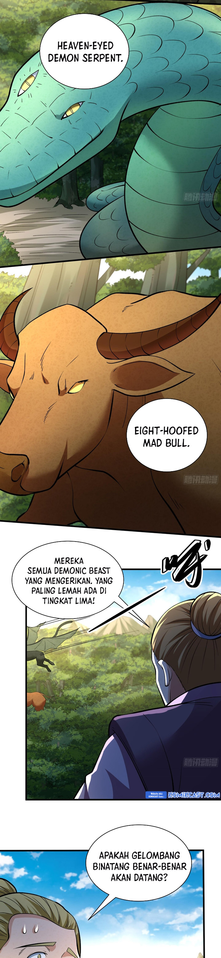 God of Martial Arts chapter 849