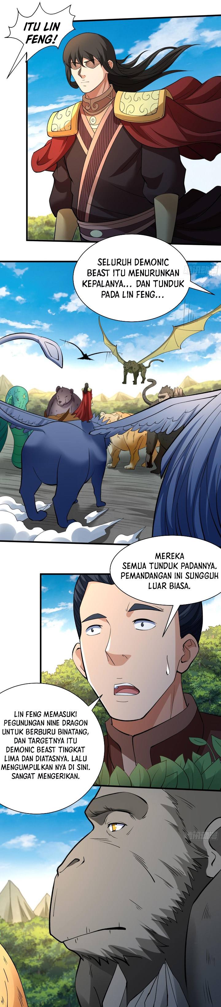 God of Martial Arts chapter 849