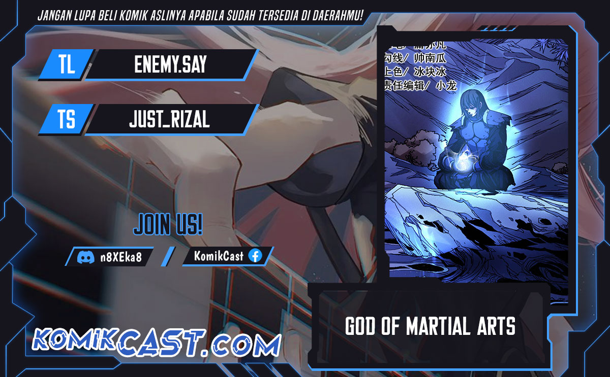God of Martial Arts Chapter 856 Bahasa Indonesia