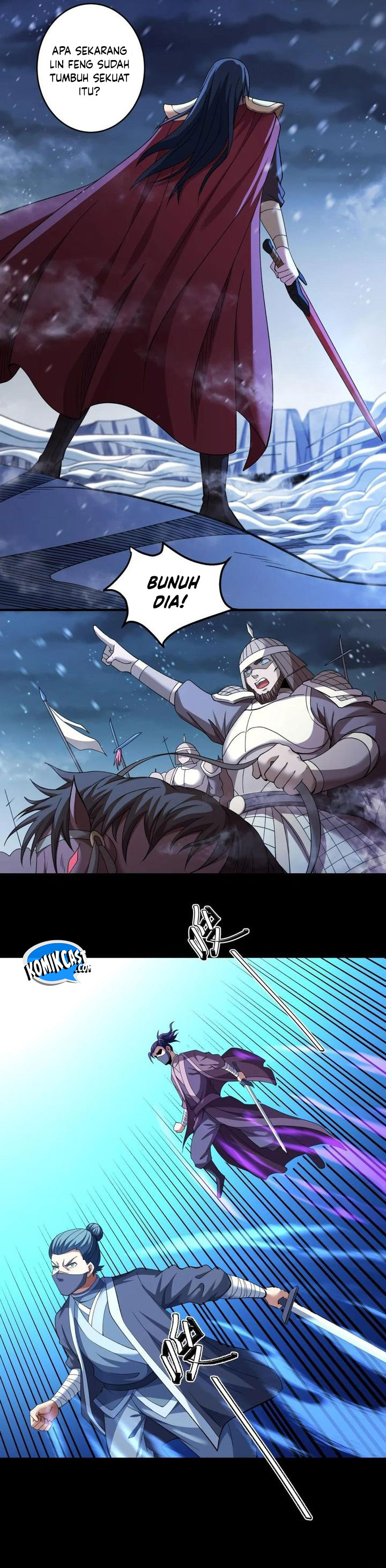 God of Martial Arts Chapter 856 Bahasa Indonesia