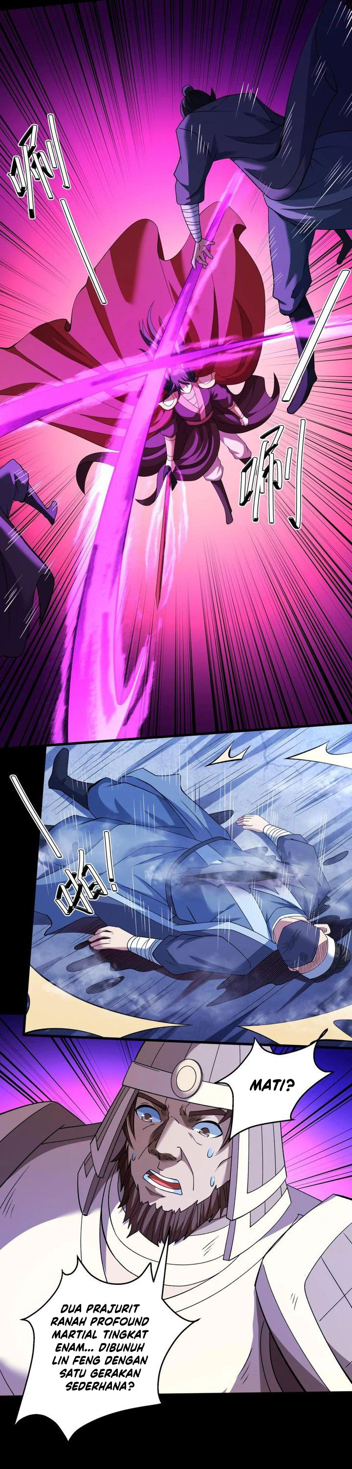 God of Martial Arts Chapter 856 Bahasa Indonesia