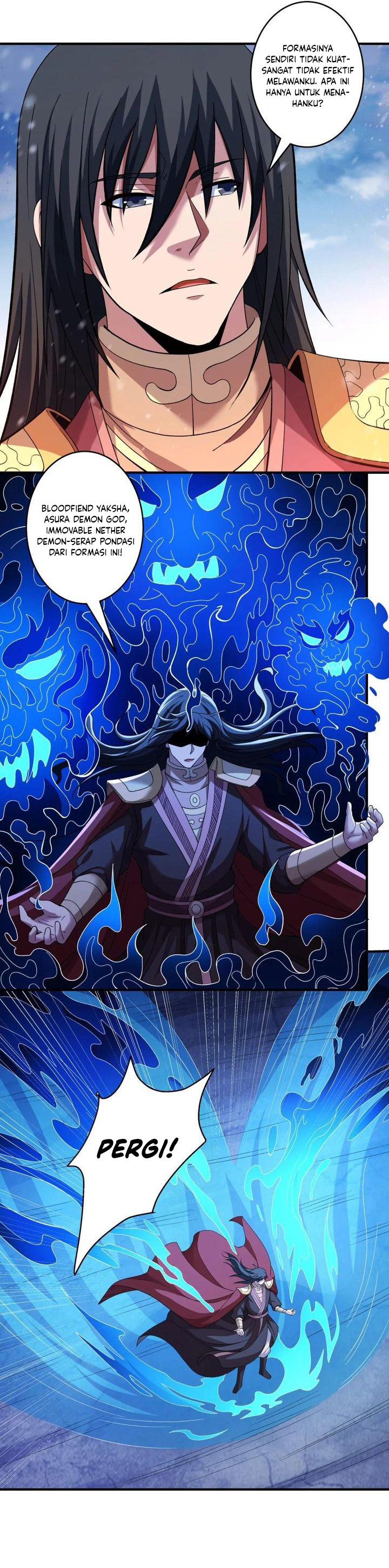 God of Martial Arts Chapter 856 Bahasa Indonesia