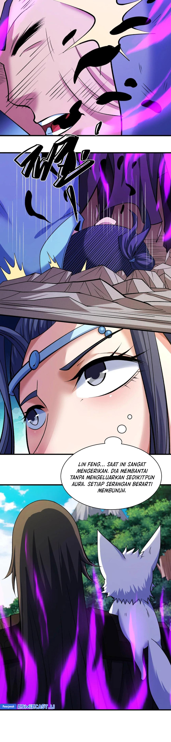 God of Martial Arts Chapter 880 Bahasa Indonesia