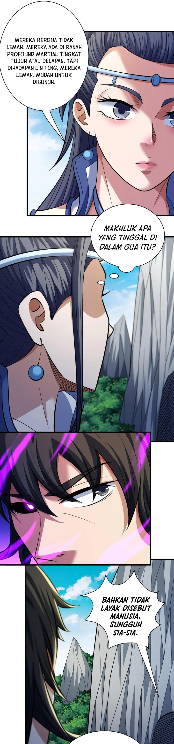 God of Martial Arts Chapter 880 Bahasa Indonesia